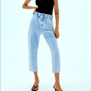 NWT baggy zara jeans